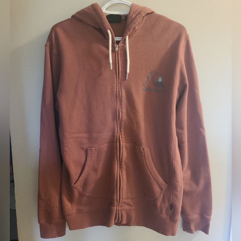 🦄 Quiksilver Hoodie Mens Medium Full Zip